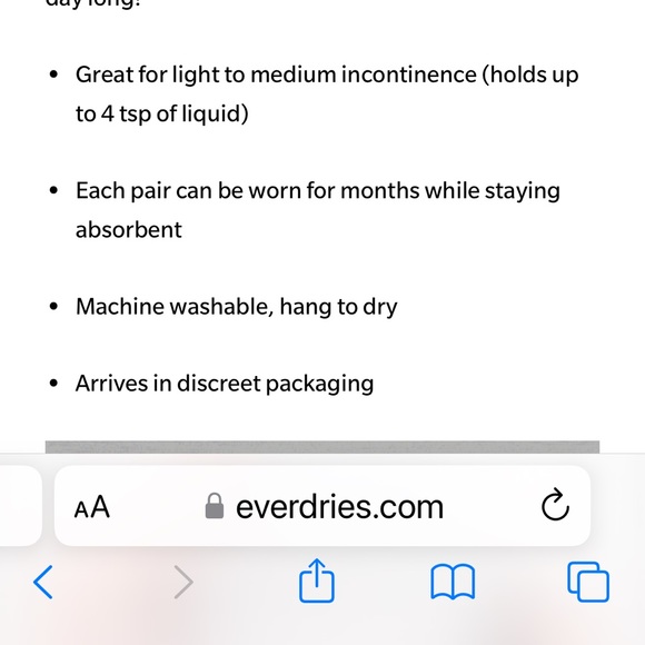 XL sz 5 pairs set of incontinence proved underwear in different colours, women. - Picture 5 of 12